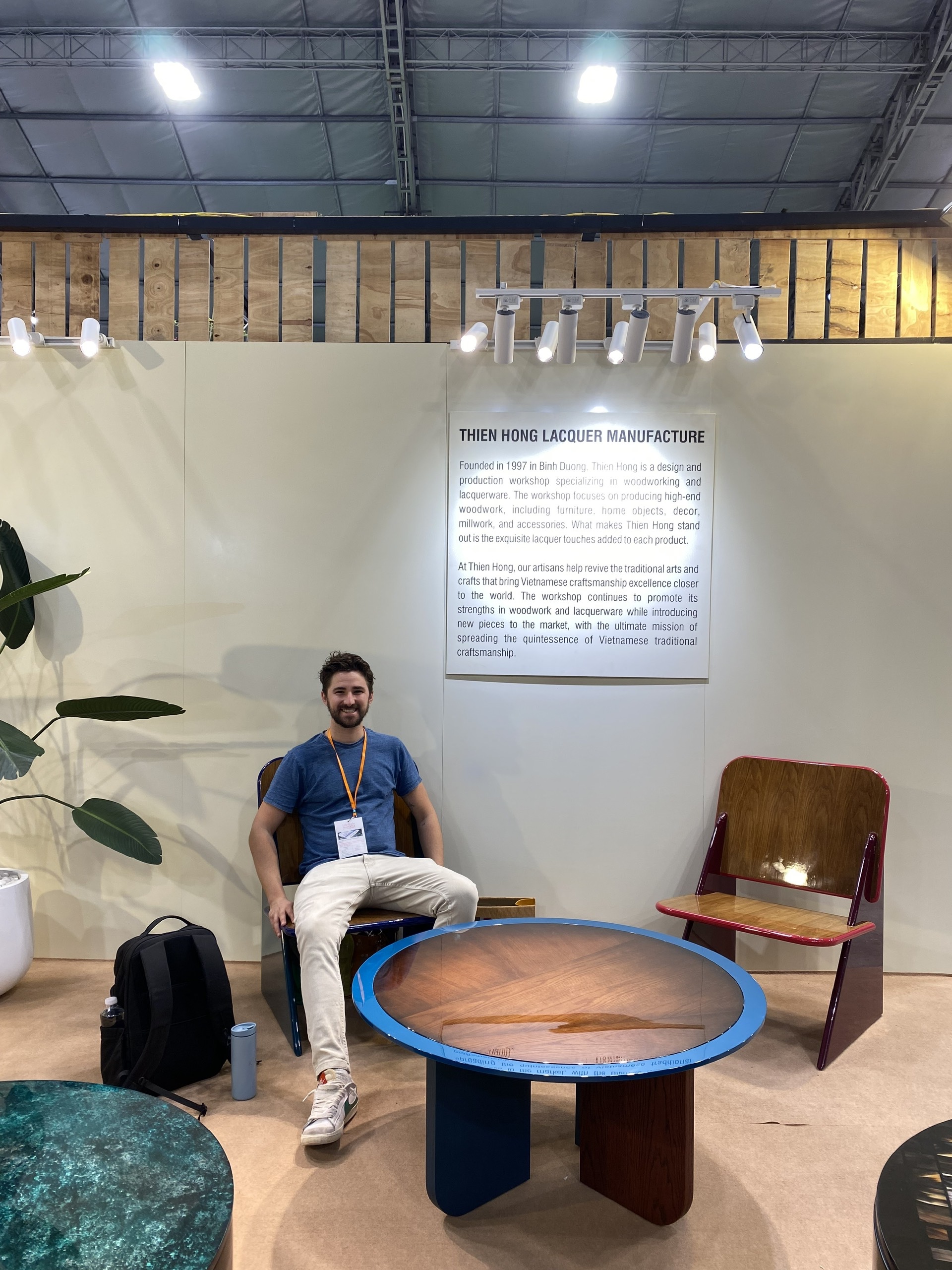 Craftica Makes Its Mark at Lifestyle Exhibition 2024 with a Lacquer Furniture Collection