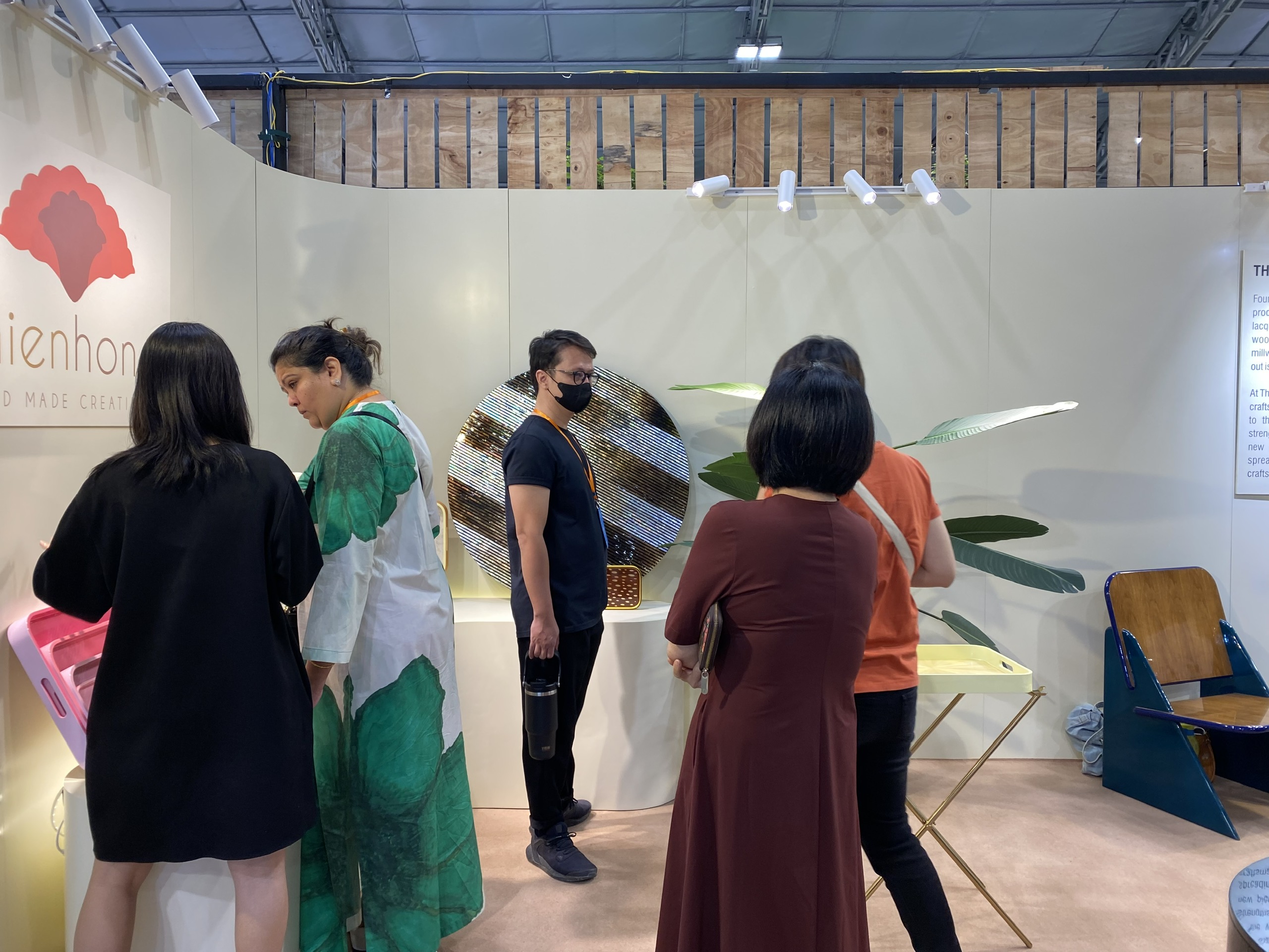 Craftica Makes Its Mark at Lifestyle Exhibition 2024 with a Lacquer Furniture Collection