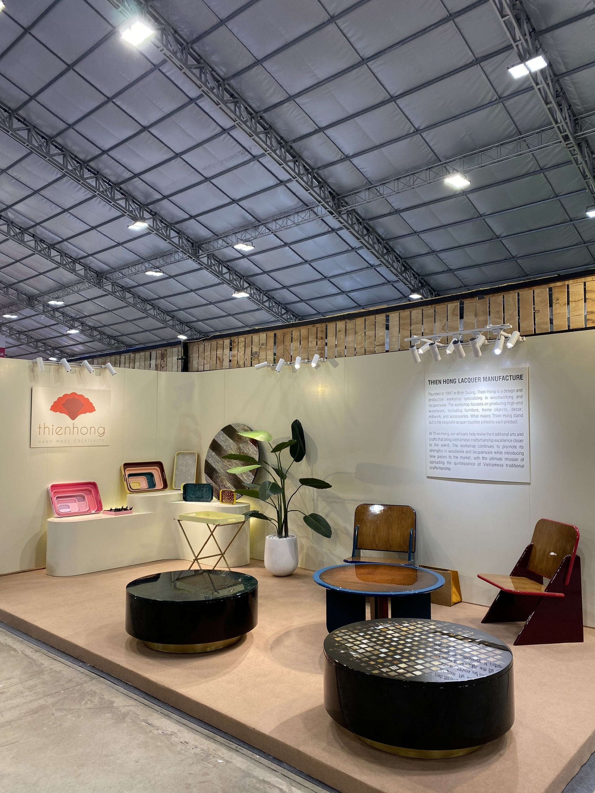 Craftica ghi dấu ấn tại Triển lãm Lifestyle 2024 với nội thất sơn mài